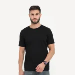 RARE RABBIT ROUND NECK T-SHIRT - BLACK COLOUR - UNISEX-MRP-1199