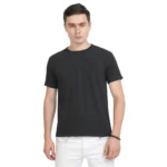 Caslay - Sustainable Crew neck T-shirt - Charcoal Grey-MRP-1399