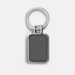 FTJ - KC 04 - Rectangle Metal Keychain