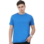 RARE RABBIT ROUND NECK T-SHIRT - ATLANTIC BLUE - UNISEX TEE-MRP-1199