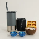 Modern Festive Gift Set with Tumbler, Speaker, Diyas & Coconut Candle-For Diwali Gifting