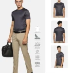 Crocodile - Round Neck Dri Fit T-Shirt