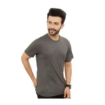 LEVI'S DARK GREY ROUND NECK T-SHIRT-MRP-1199