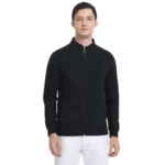 Caslay - Sustainable High Neck Jacket - Black-MRP-