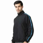 MARKS & SPENCERS ACTIVE WEAR BLACK/BLUE JACKET -