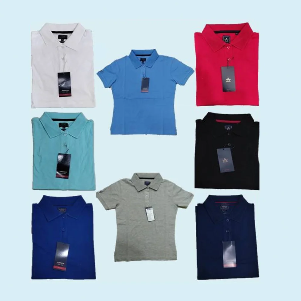 010c7e5b9dbf7438afe8b094757a0c3c.webp ARROW POLO T- SHIRT - ASSORTED COLOUR - WOMEN-MRP-1799 - Image 1