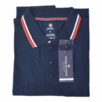 SWISS MILITARY-POLO T-SHIRT (NAVY BLUE)