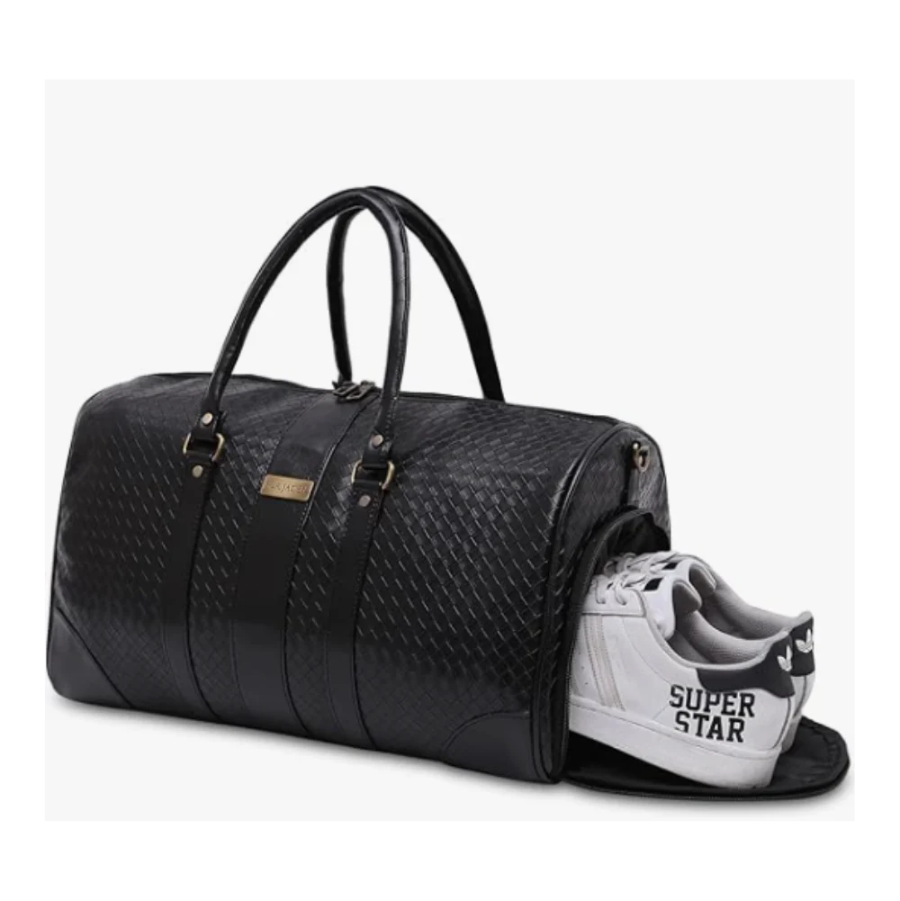 01fd1d34982f2a8a57e31e20c28ee1a1.webp Fur Jaden Duffle Bag - DUFF60 MRP 2500 - Image 1