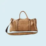 ARROW DUFFLE BAG - BROWN COLOR - ART LEATHER