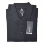SWISS MILITARY-POLO T-SHIRT (BLACK)-1890