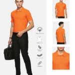 Crocodile - Cotton Polo T-shirt Aligator