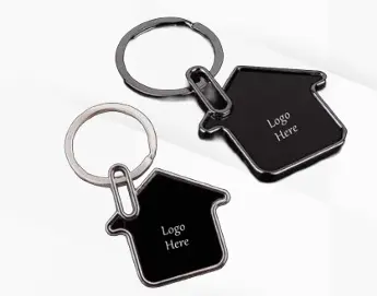 0b497c89ba83f09ecb44f5aacdedf8af.webp House Shaped Metal Keychain - Image 1