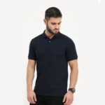 RARE RABBIT POLO TEE - NAVY BLUE COLOUR - UNISEX-MRP-1699