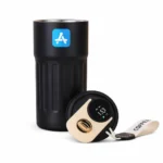 Smart Insulated Mug with Temperature Display – 318ml Stainless Steel Travel Mug