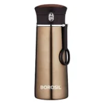 BOROSIL TRAVELEASE - STAINLESS STEEL BOTTLE