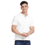 Caslay - Sustainable Polo T-shirt - White-MRP-1899