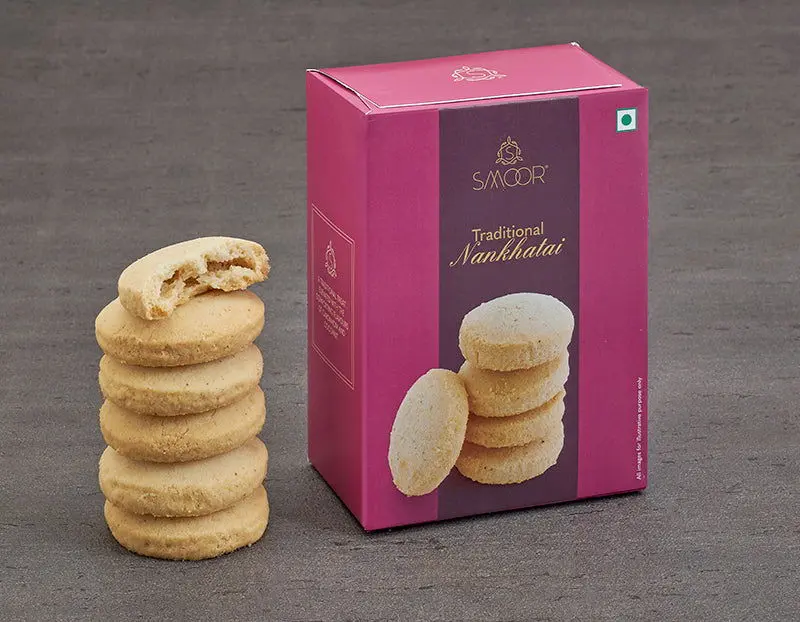 1ddf57f285ee7a9197e9afc1f532d0f6.webp Smoor Chocolates - COOKIES - TRADITIONAL NANKHATAI MRP 175 - Image 1