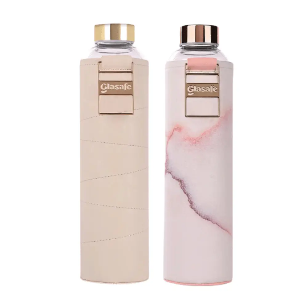 1ec357f66e845e611bb5c8d4e17aa492.webp Glasafe - Dual Elegance combo Bottle Vego Sip - 750ML - Image 1