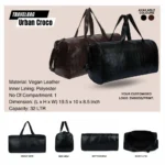 Adamson - Urban Croco Duffle Bag