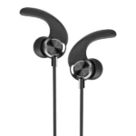 Ambrane Stringz 29 Wired Earphones with Powerful Bass, Ear Hook Design, In-Line Mic and Volume Control Slider (Black)