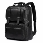The Pathfinder Vegan Leather Laptop Backpack – Premium Corporate Travel Bag