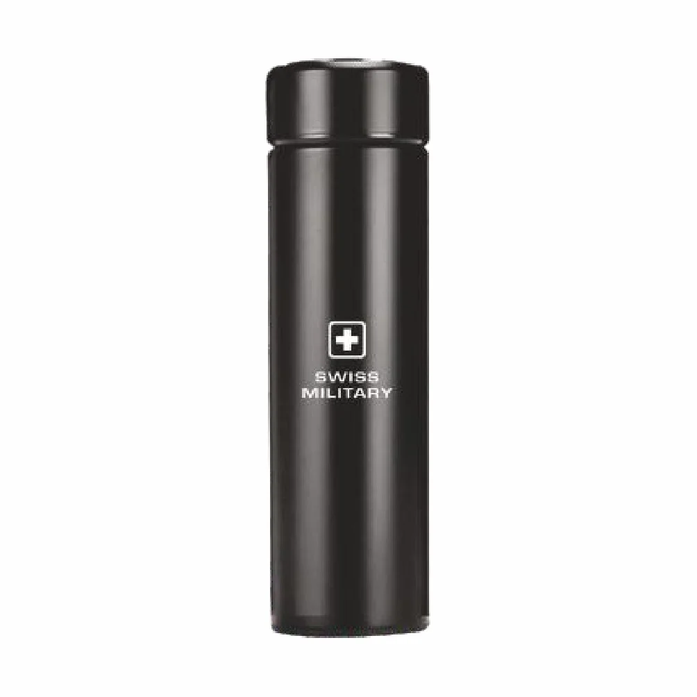 2492e3d0b937075e1a05d339539ad603.webp SWISS MILITARY-DIGITAL VACUUM FLASK BLACK - Image 1