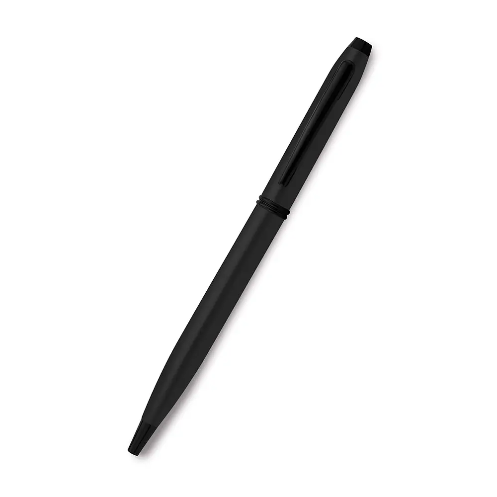38f232c963b6051f2db3acd07b589167.webp FTJ - MP 25 - Cross Thick Black Metal Pen - Image 1