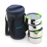 Coconut - Stainless Steel Food Panda Lunch Box - Set of 4