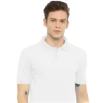 COTTSBERRY - JUPITOR - Collar Tee Poly Cotton - GSM 240 - White