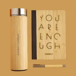 Personalised Bamboo Made Gift Set