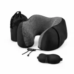 Buddy Travel Comfort Combo – Memory Foam Neck Pillow Kit for Corporate Gifting