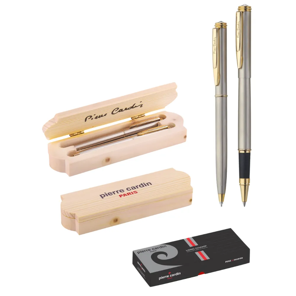 42bb034d0a456318fdb3d2ad8c5af5de.webp Pierre Cardin - Long Champ Pen Set - Image 1