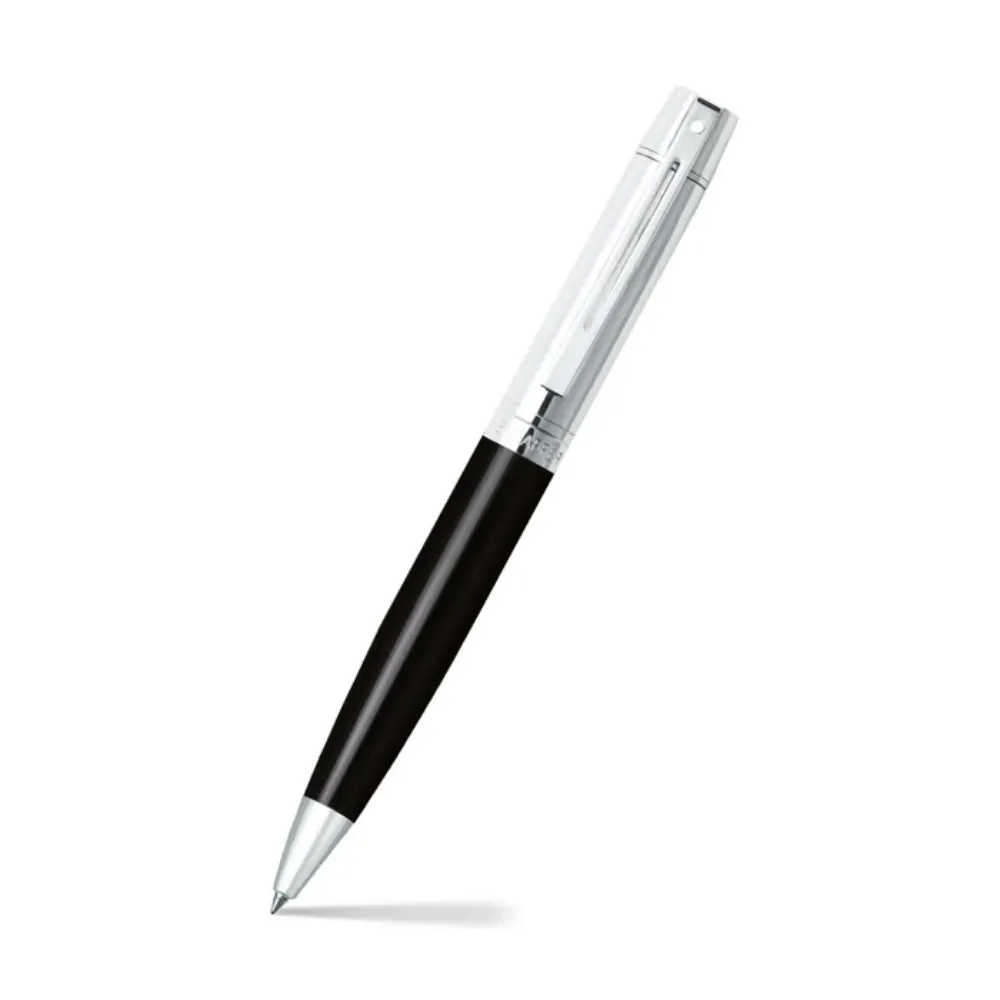 4474e375d696b4e7f080a56ec07eb94d.webp Sheaffer - 300 Glossy Black Ballpoint Pen with Chrome Cap - Image 1
