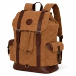 The Wunderkind Canvas Laptop Backpack – Eco-Friendly Travel Bag