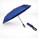 Klipp 3-Fold Windproof Umbrella with Carabiner Handle