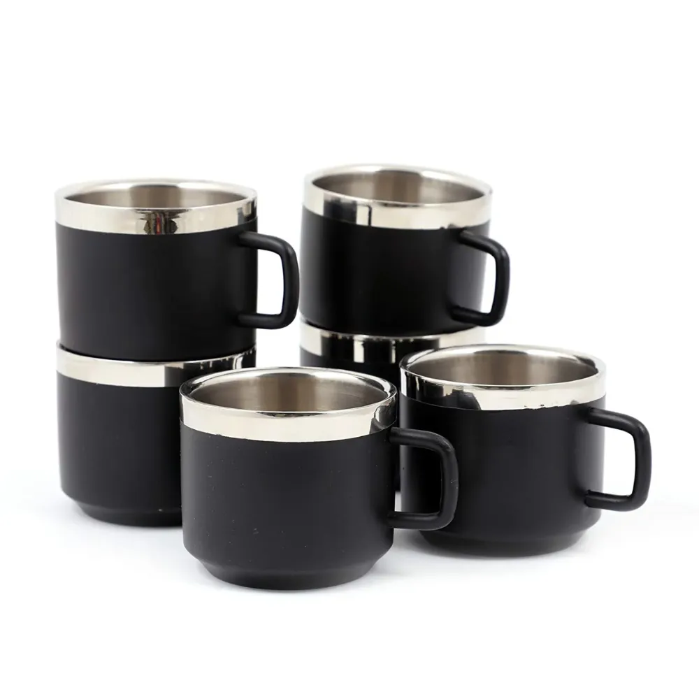 4b1e9dad6b9083d0ee6f24d8bd86ff88.webp Coconut - Black Stainless Steel Mug - Set of 6 - Image 1