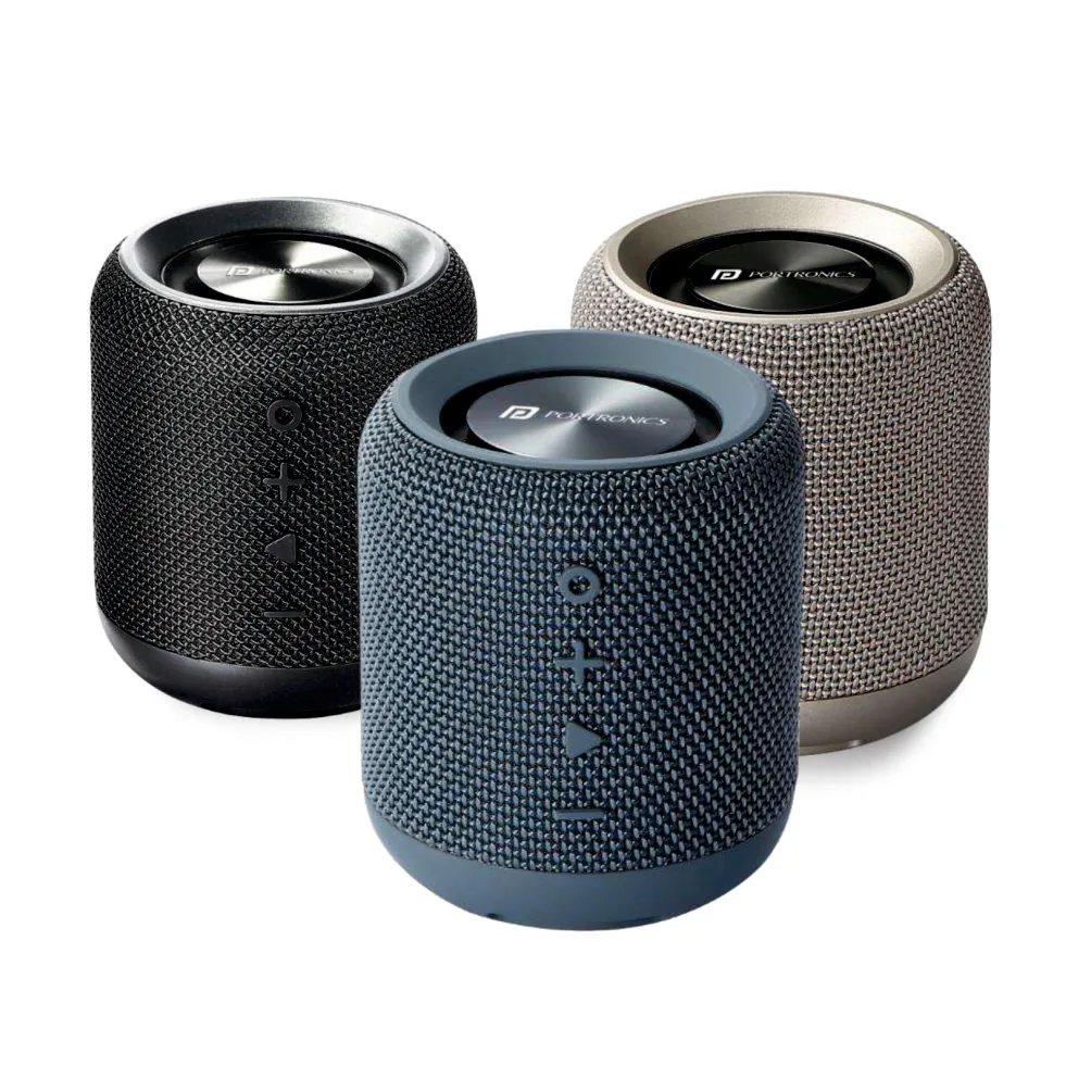 4c3a753d8f5f3ffbfdfb8b3023a86e8e.webp Portoronics - Sound Drum Speaker - MRP 2999 - Image 1