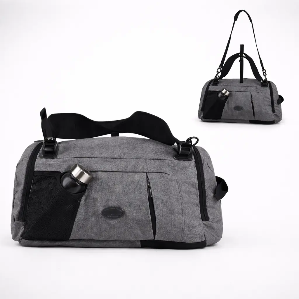 4c7cf396ff753d770fec0af563692630.webp Travello 3-in-1 Convertible Travel Bag – Duffle, Backpack & Gym Bag - Image 1