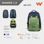 Wildcraft Xpander 2.0 Backpack- 11646 MRP 4999