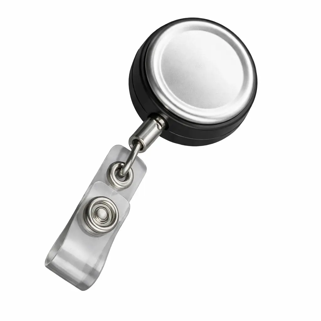 542afd85ca1f81a7ac12da198754e88e.webp Premium Metal Retractable Badge Reel - Image 1