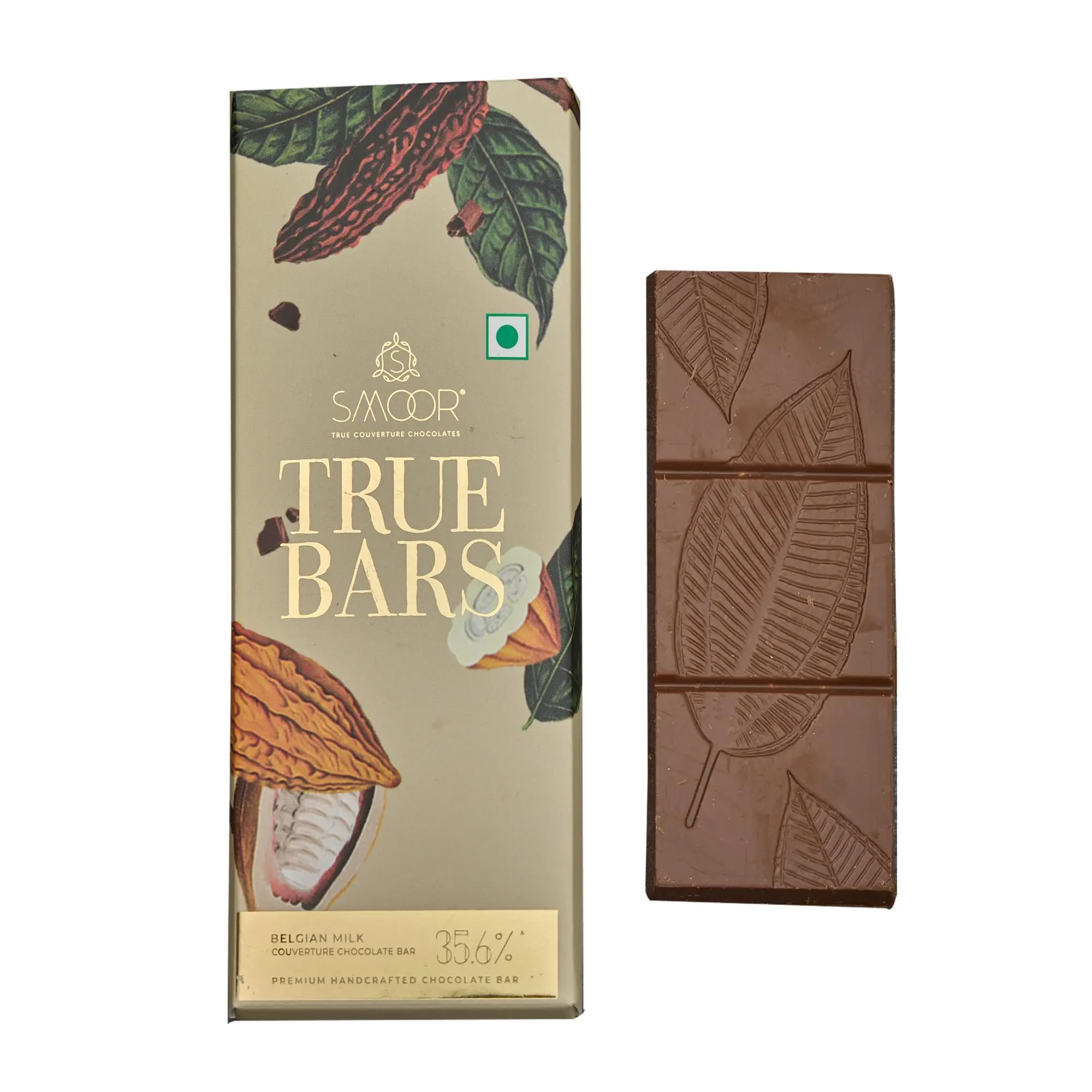 554c60bc08e2318b7847ca21af5e106e.webp Smoor Chocolates - BELGIAN MILK COUVERTURE CHOCOLATE BAR MRP 300 - Image 1