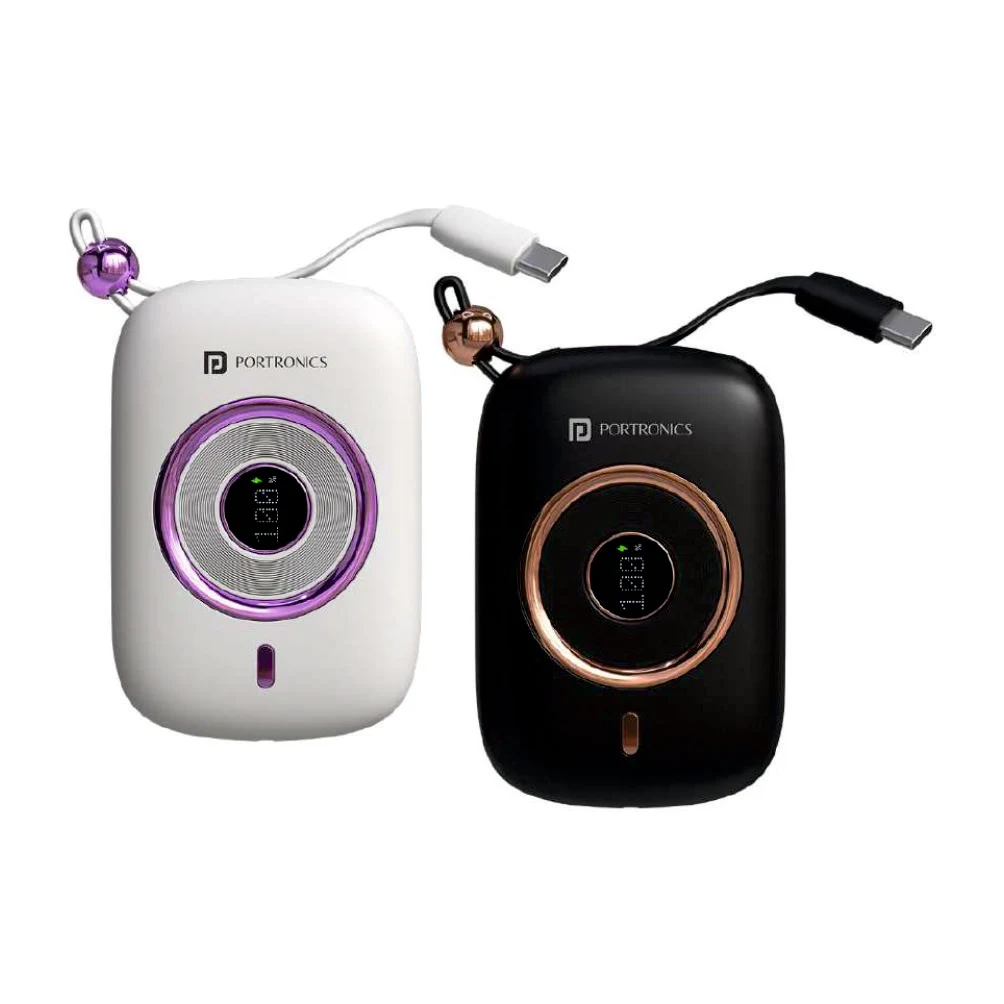 5851d6bddbff63fcc4b9dc975b071e9a.webp Portronics - Power Shutter Pro Powerbank - MRP 4999 - Image 1