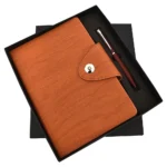 FTJ - Sr 155 - Wood Pulp Pen & Diary
