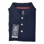 SWISS MILITARY-POLO T-SHIRT (NAVY BLUE)