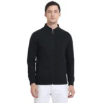 Caslay - Sustainable High Neck Jacket - Black-MRP-2999