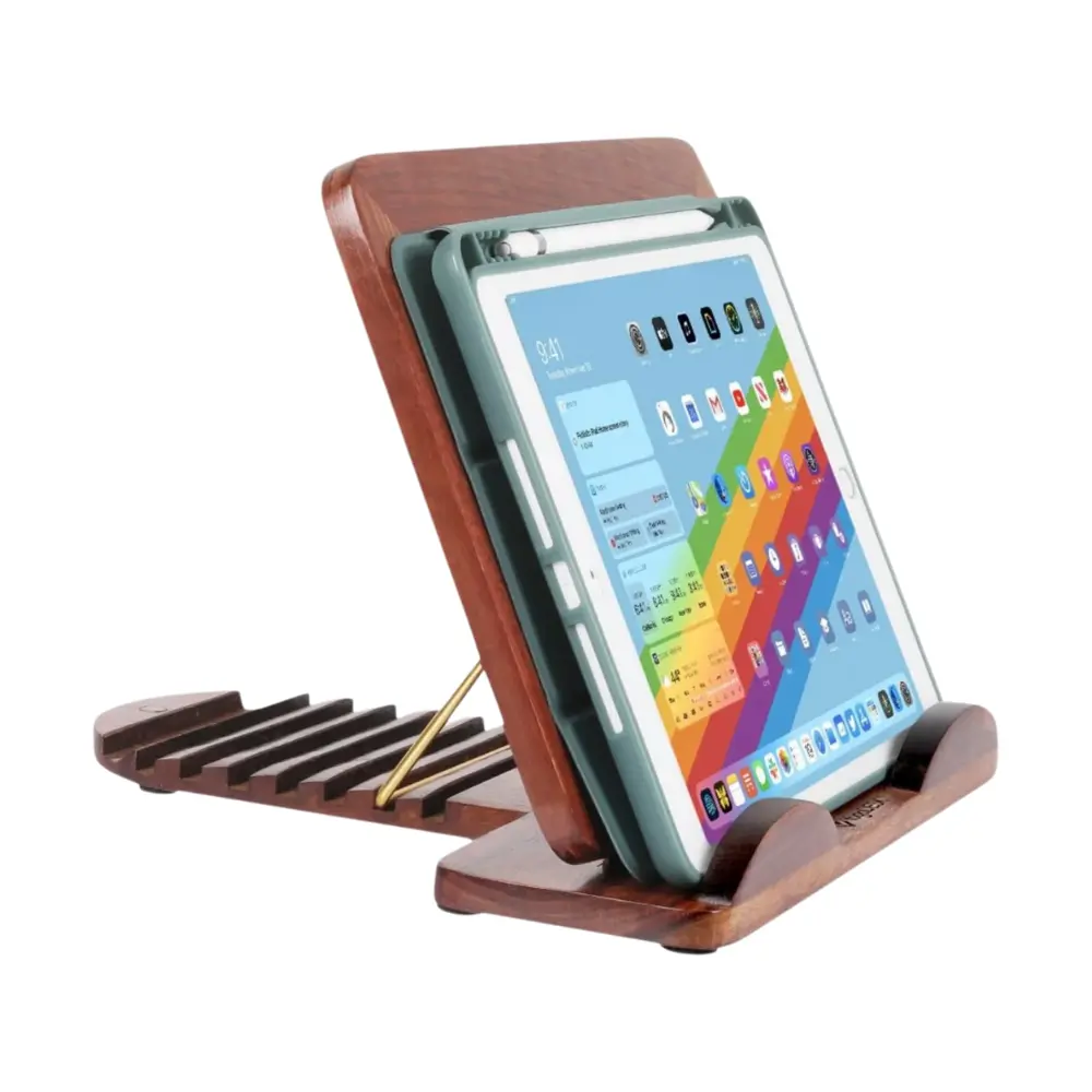 626c2ccc615bc5d5d63bdfe8f16e6b7f.webp Lapstand Medium Walnut - Image 1