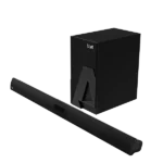 120W RMS, 2.1 Channel, BT v5.0, HDMI (ARC), AUX, Optical, Coaxial & USB