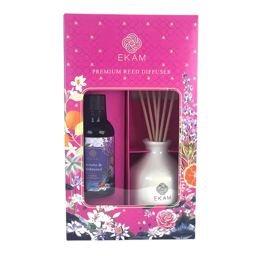 659670b5971f62266821e9f4fa2df430.webp EKAM - Reed Diffuser Set - Image 1