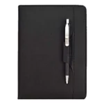 BLACK LOOP DIARY WITH PEN