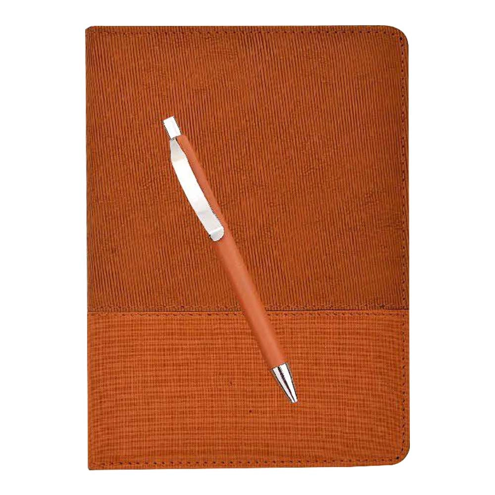 660f8146af1db660f8146af1e5.webp DUAL BROWN DIARY WITH PEN - Image 1